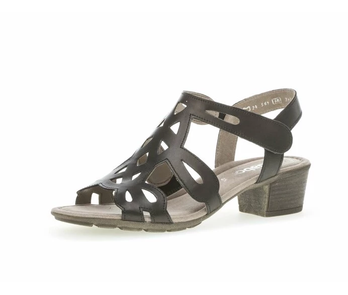 Black Women's Gabor Sandals | US39UBPEJ