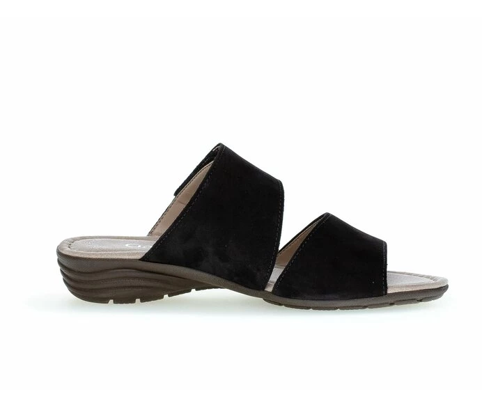 Black Women's Gabor Sandals | US72GVWSF