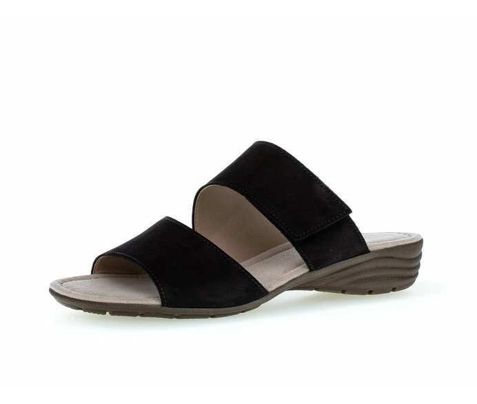 Black Women's Gabor Sandals | US72GVWSF