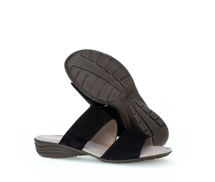 Black Women's Gabor Sandals | US72GVWSF