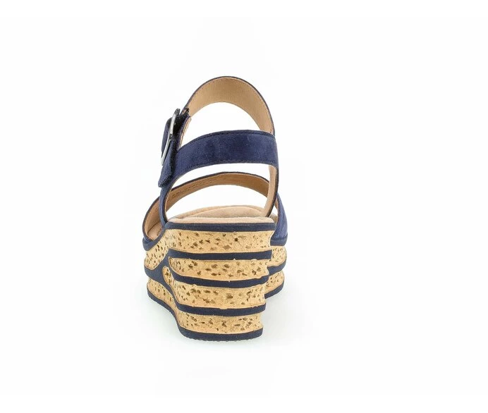 Blue Women's Gabor Sandals | US36HWOVI