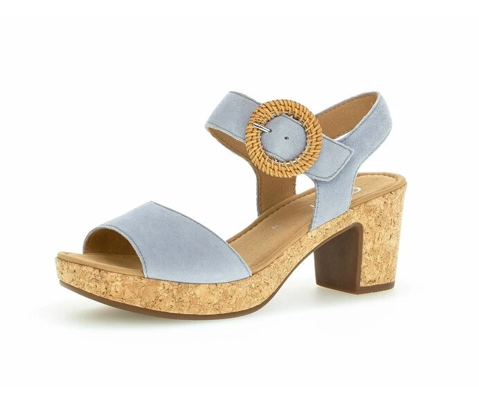 Blue Women's Gabor Sandals | US47MLICX