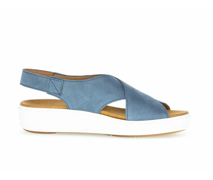 Blue Women's Gabor Sandals | US48WIVLA