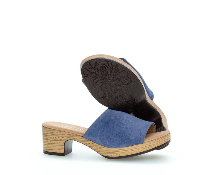 Blue Women's Gabor Sandals | US53TQAKE