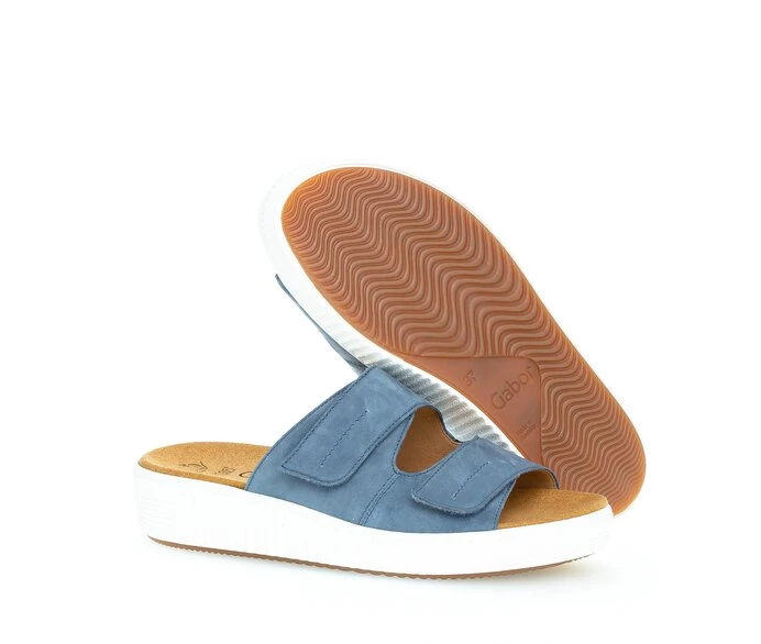 Blue Women's Gabor Sandals | US61KYJHW