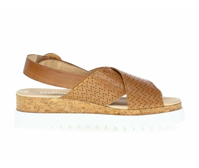 Brown Women's Gabor Sandals | US36KQOUV