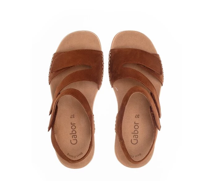 Brown Women's Gabor Sandals | US41LCSIE