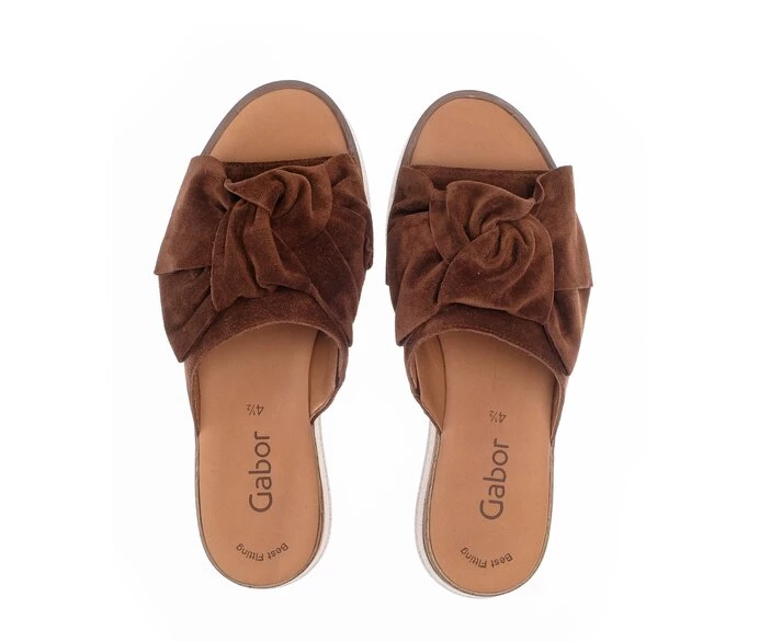 Brown Women's Gabor Sandals | US43CBHFV