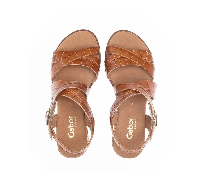 Brown Women's Gabor Sandals | US46JPQWU