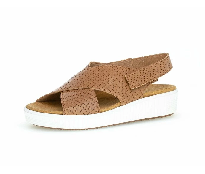 Brown Women's Gabor Sandals | US64ACBXM