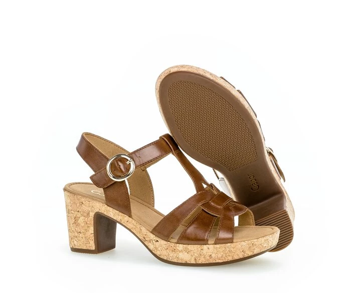 Brown Women's Gabor Sandals | US64JWMUG