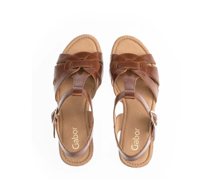 Brown Women's Gabor Sandals | US64JWMUG