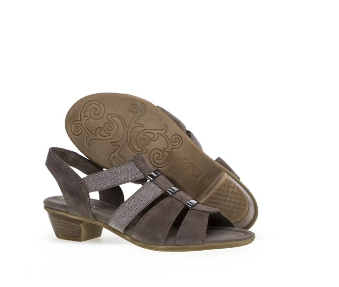 Brown Women's Gabor Sandals | US90RIMZJ