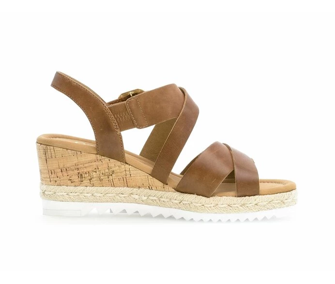 Brown Women's Gabor Sandals | US96LTYQP