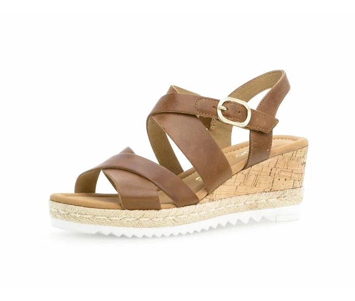 Brown Women's Gabor Sandals | US96LTYQP