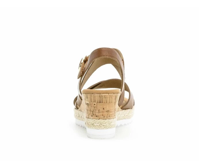 Brown Women's Gabor Sandals | US96LTYQP