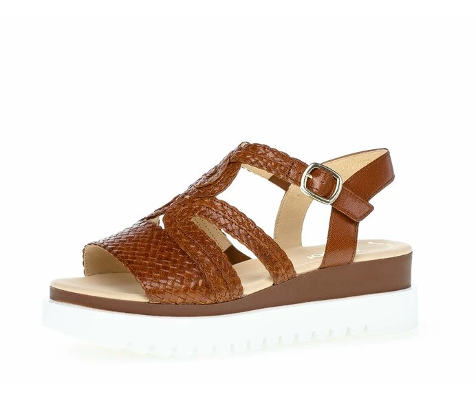 Brown Women's Gabor Sandals | US98GXZVP