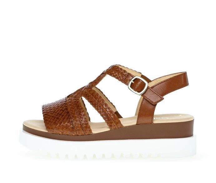 Brown Women\'s Gabor Sandals | US98GXZVP