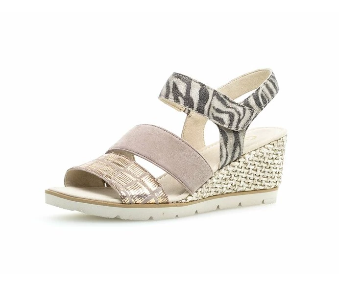 Pink Women's Gabor Sandals | US61DMVKG