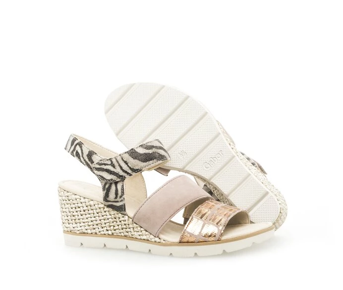 Pink Women's Gabor Sandals | US61DMVKG