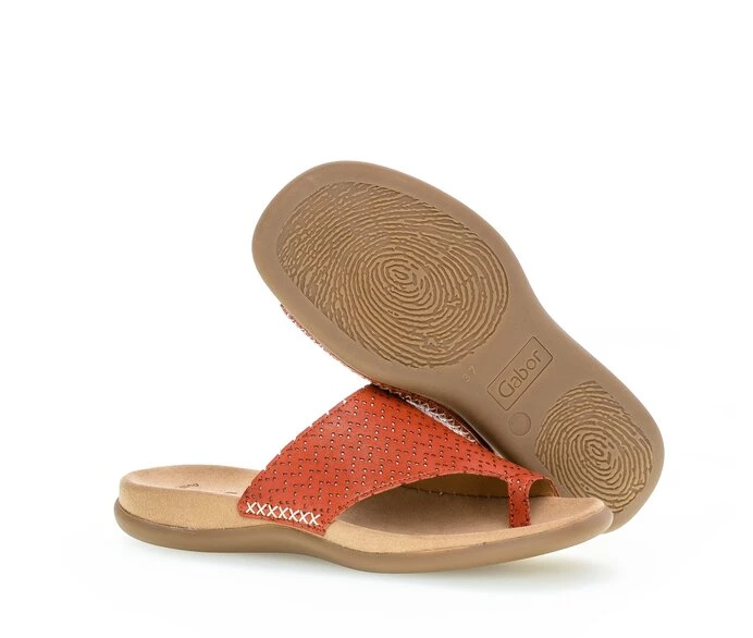 Red Women's Gabor Sandals | US21CMYLQ