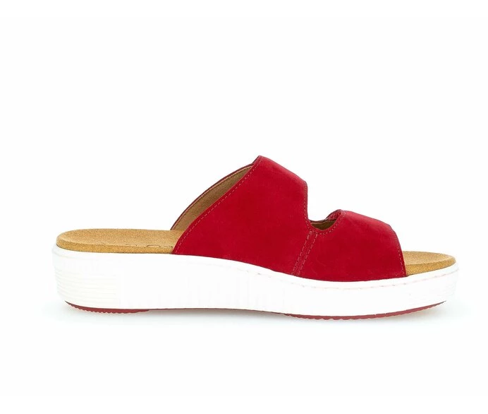 Red Women's Gabor Sandals | US49ISWNQ