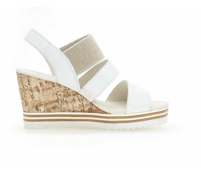 White Women's Gabor Sandals | US16EQXYN