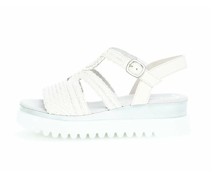 White Women\'s Gabor Sandals | US42MAICL