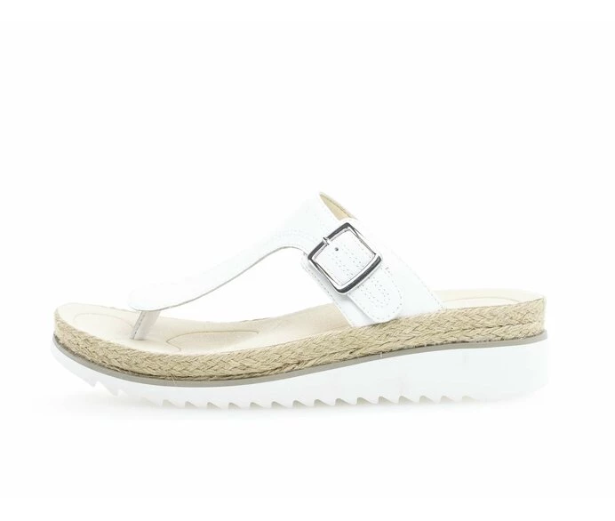 White Women\'s Gabor Sandals | US63BYZRF