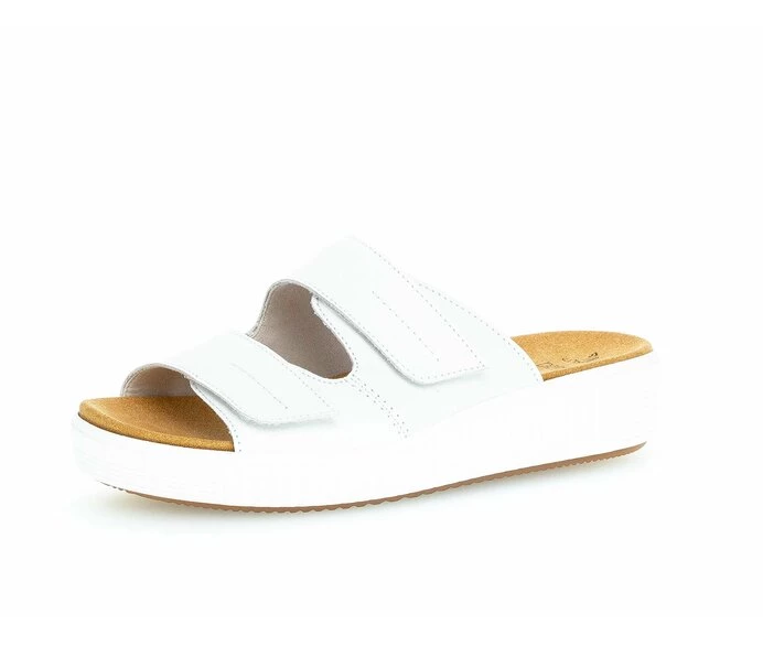 White Women's Gabor Sandals | US64NXVGH