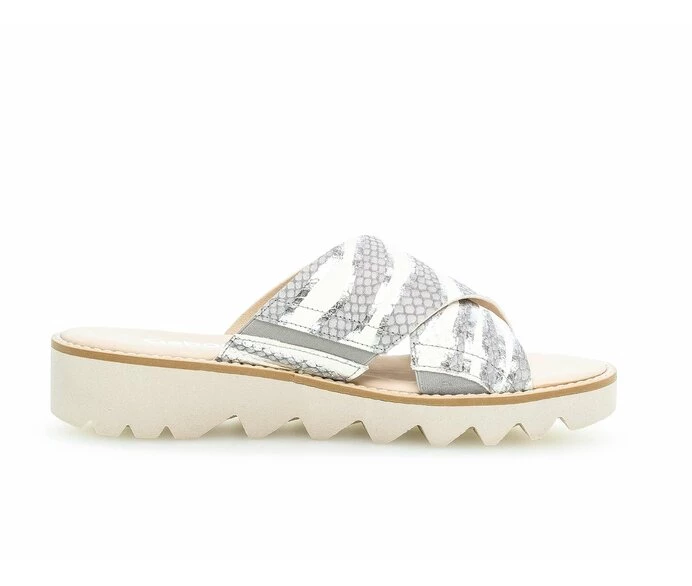 White Women's Gabor Sandals | US97TYGAO