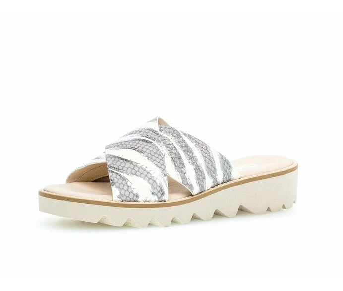 White Women's Gabor Sandals | US97TYGAO