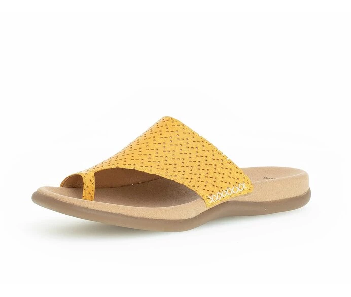 Yellow Women's Gabor Sandals | US20SMUNA