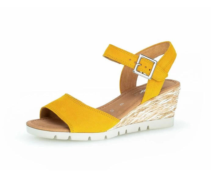 Yellow Women's Gabor Sandals | US51SVFKI