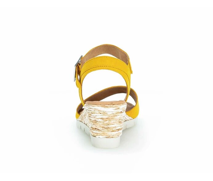 Yellow Women's Gabor Sandals | US51SVFKI