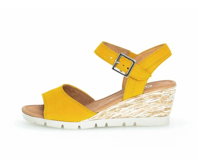 Yellow Women\'s Gabor Sandals | US51SVFKI