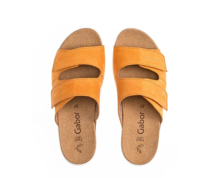 Yellow Women's Gabor Sandals | US69TUJRP